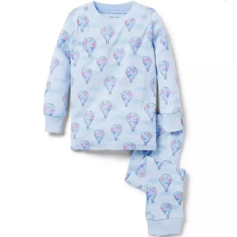 Janie and Jack 100049397 Good Night Pajamas Hot Air Balloon 18-24 months NWT